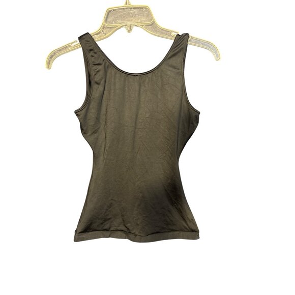 Spanx Womens Black Tank Top M Shaping Slimming Fit - Picture 4 of 4